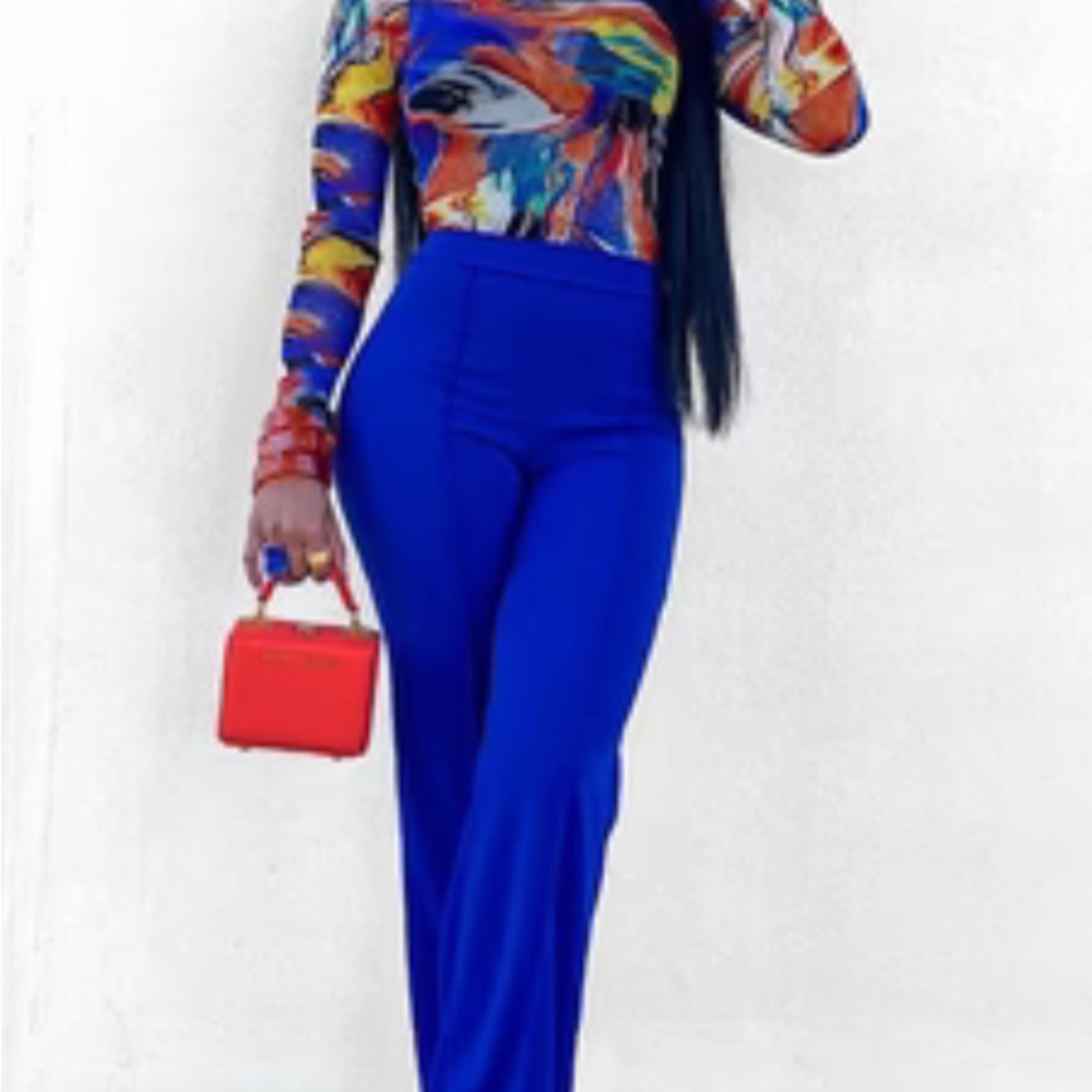 Fashion Nova Royal Blue Women's Pants